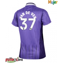 Camiseta Tottenham Hotspur Micky van de Ven #37 Tercera Equipación para mujer 2026-27 manga corta
